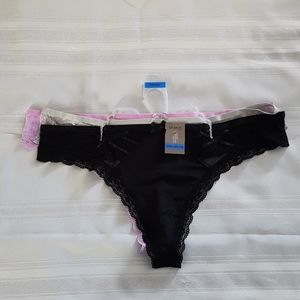 3 pairs of thong panties size 3x